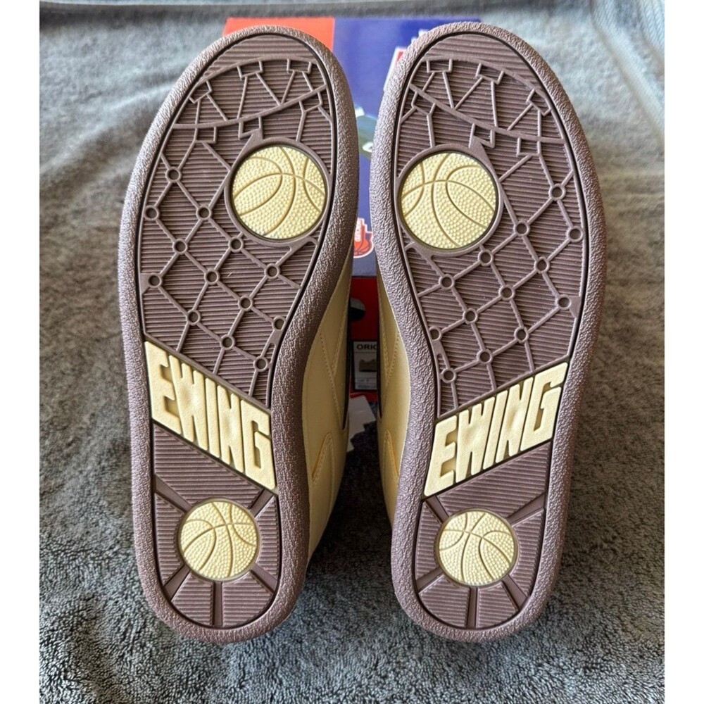 Patrick Ewing Rebound Orion Low Men’s Size 8 Irish Cream/Maroon Color way - Picture 4 of 8